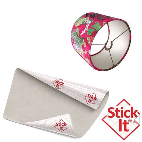 Embossed Metallic Self-Adhesive Lampshade Materials with Blockout