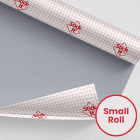 Embossed Metallic Silver  Self-Adhesive Lampshade Material – 1460mm x 500mm – Small Roll
