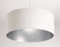 Embossed Metallic Silver - Self-Adhesive Lampshade Material with Blockout – Stick-It®