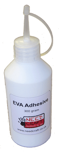 EVA Adhesive Bottle with Oil Spout Lid  300 gram