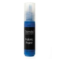 Fabric Paint Pen x5 (Blue) 20ml