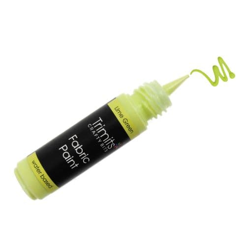 Fabric Paint Pen x5 (Lime Green) 20ml
