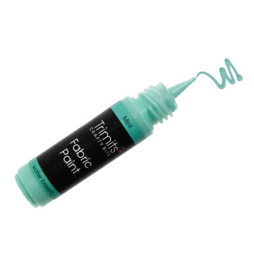 Fabric Paint Pen x5 (Mint) 20ml