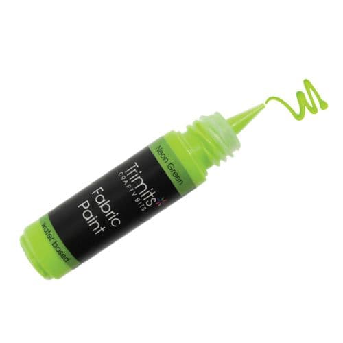 Fabric Paint Pen x5 (Neon Green) 20ml