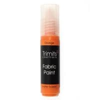 Fabric Paint Pen x5 (Orange) 20ml