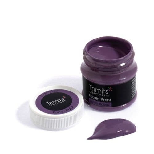 Fabric Paint Pot - (Dark Violet) 50ml x 3