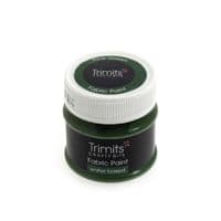 Fabric Paint Pot - (Pine Green) 50ml x 3