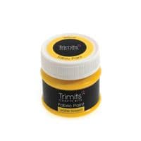 Fabric Paint Pot - (Yellow) 50ml x 3