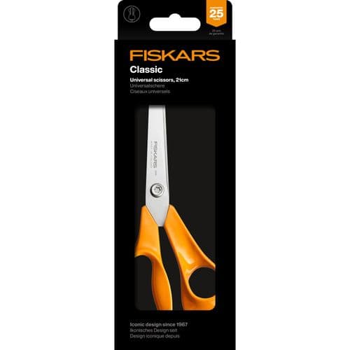 Fiskars General Purpose 21cm Scissors - Right-Handed