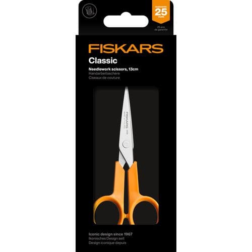 Fiskars Professional Needlework/Embroidery Scissor 13cm / 5in – Handwork Scissors