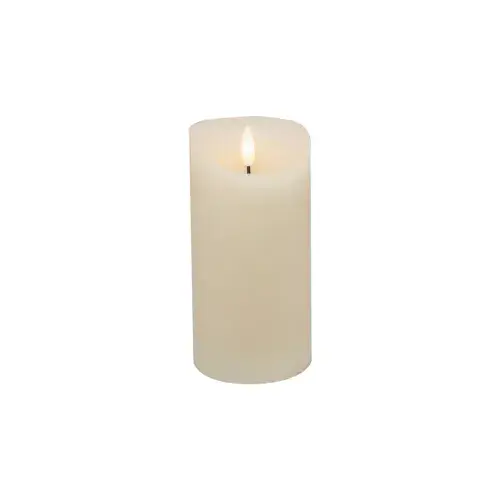 Flameless LED Pillar Candle 15cm High