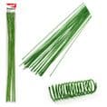 Florist Stub Wires Green Wrapped in Paper x 20  (28223 )
