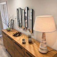 Genie Table Lamp - Mango Wood - Large- 530mm High