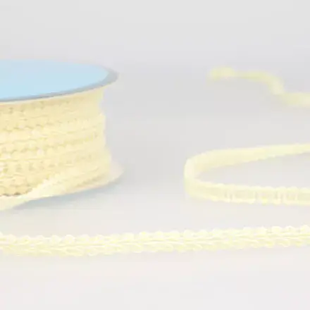 Gimp Braid Trim - Dark Ivory 25m x 6mm