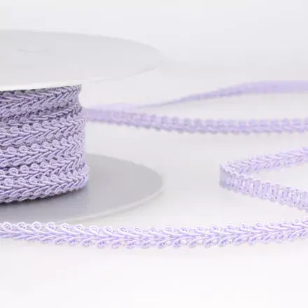 Gimp Braid Trim - Mauve 25m x 6mm