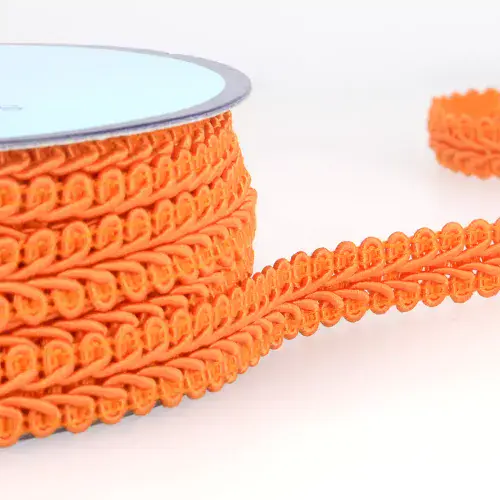 Gimp Braid Trim - Orange 20m x 15mm