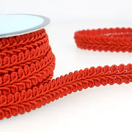 Gimp Braid Trim - Red 20m x 15mm