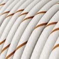 Glossy Beer Foam Vertigo 3-Core Textile Cable