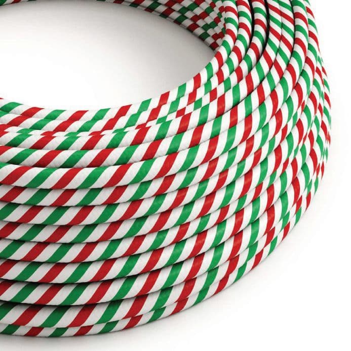 Glossy Roma Vertigo 3-Core Textile Cable