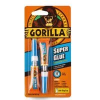 Gorilla Glue Super Glue  Twinpack  2 x 3grams
