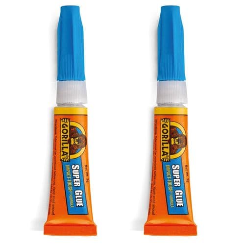 Gorilla Glue Super Glue Twinpack 2 x 3grams