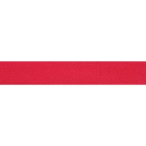 Herringbone Tape - 20mm - Red - 50mtrs