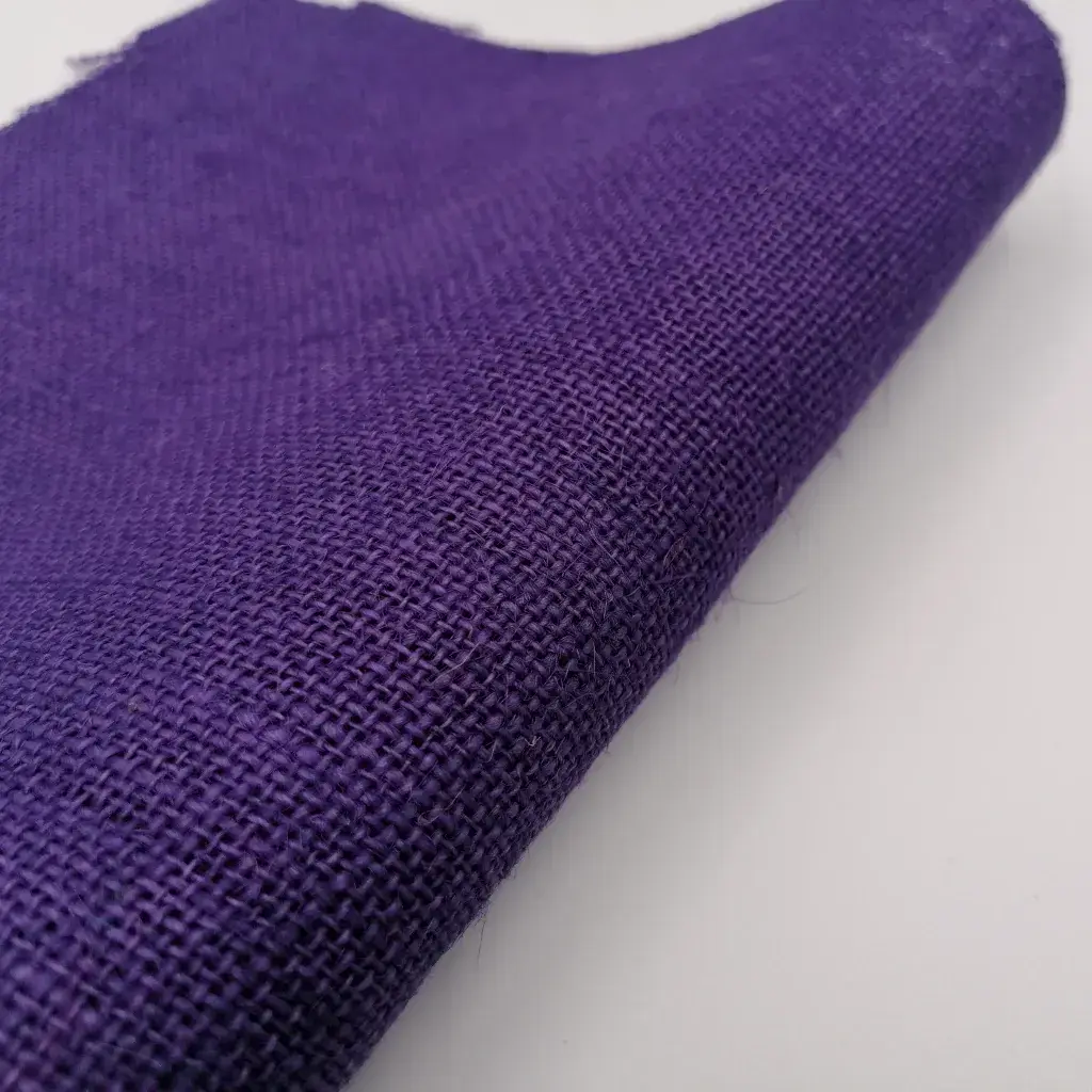 Hessian Fabric - Purple 928 - 120cm ID: 9086