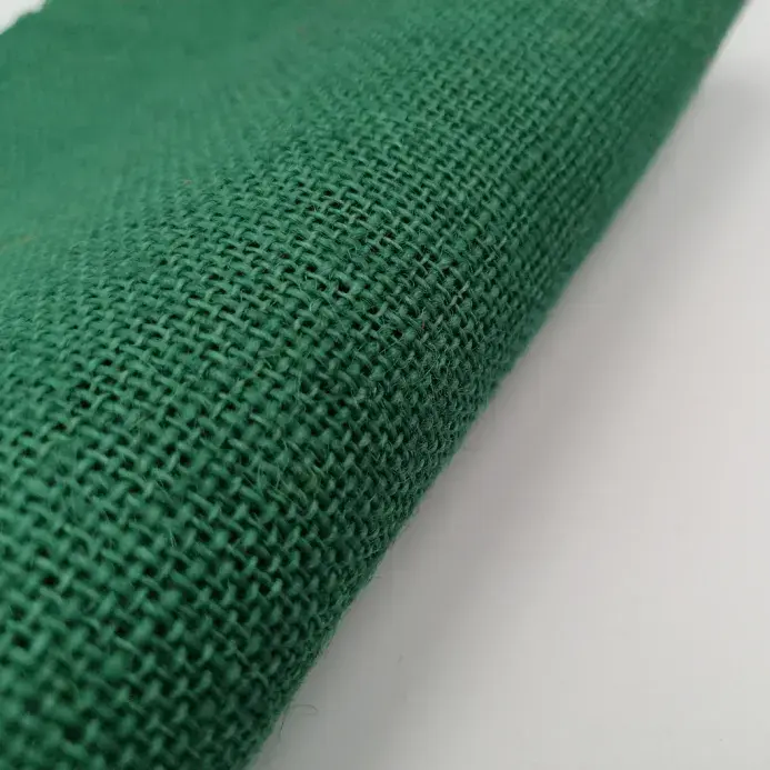 Forest Green Hessian Fabric | 120cm Width