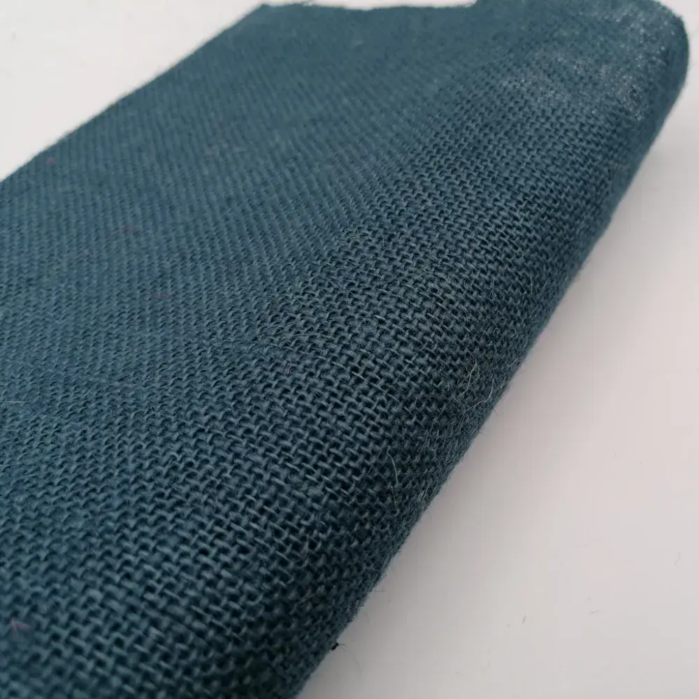 Navy Blue Hessian Fabric 120cm Width