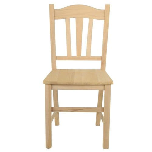 Italian Beechwood Quality Chair - Ready for painting