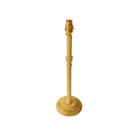 June  Candlestick Table Lamp -  Mango Wood