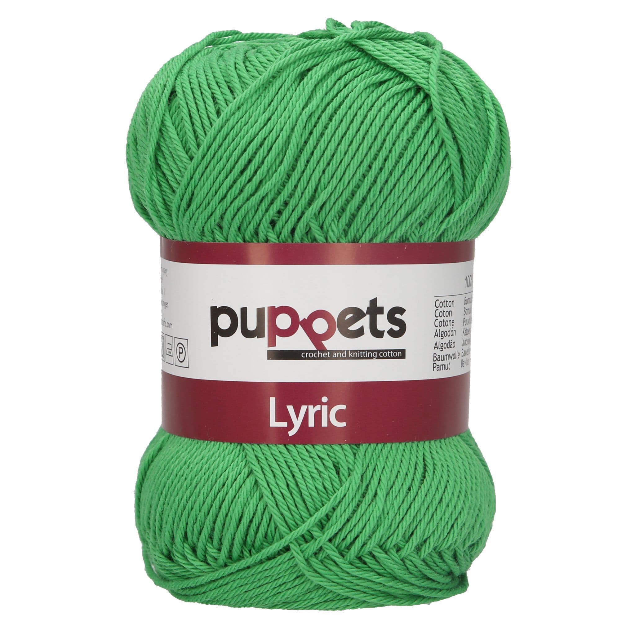 Knitting Yarn Green 50g 150m