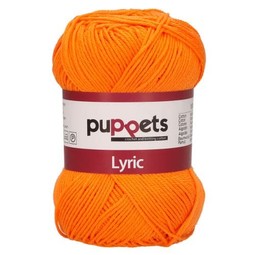 Knitting Yarn - (Tangerine) 50g (150m)