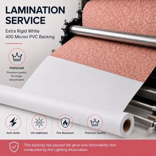Lamination Service - Extra Rigid White PVC