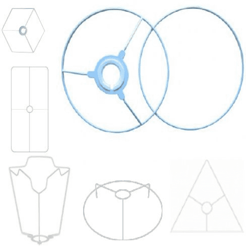 Lampshade Ring Sets & Frames