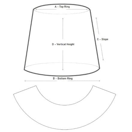 Lampshade Pattern Template Making Service