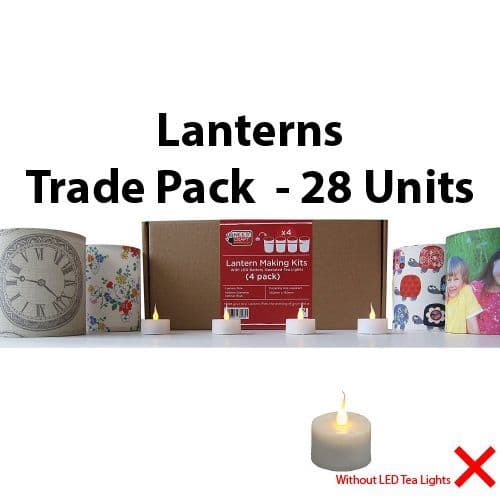 Lantern Making Kit - 4 Pack x 28 Units