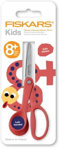 Left Handed Scissors For Kids -  (Red)