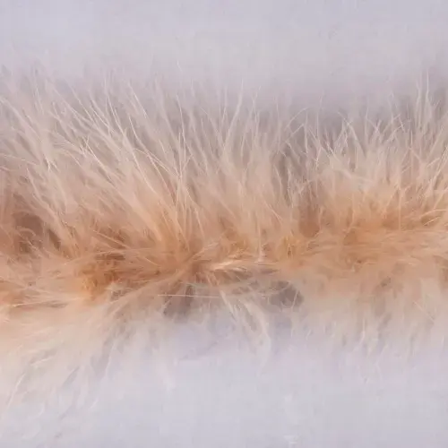 Marabou Luxury Trim - 4mm x 10m Light Beige