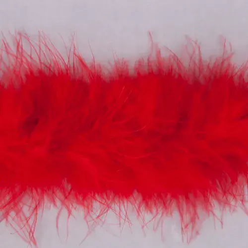Marabou Luxury Trim 4mm x 10m Red