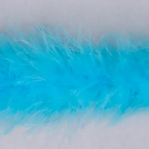 Marabou Luxury Trim 4mm x 10m Turquoise
