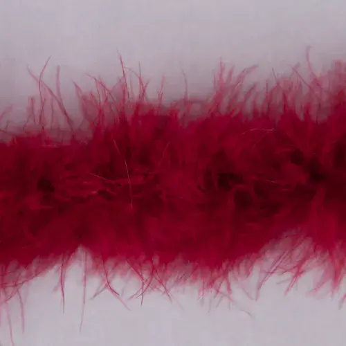 Marabou Luxury Trim 4mm x 10m Wine
