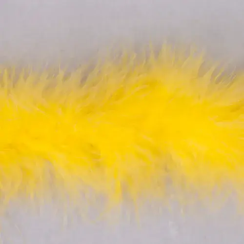 Marabou Luxury Trim 4mm x 10m Yellow