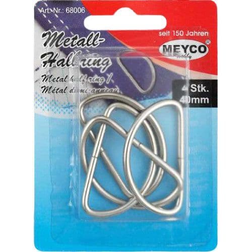 Metal Semi-Circular Bag Rings