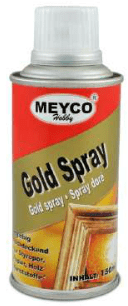 Metallic Spray Paint Gold (Item No: 65771)