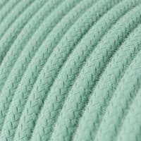 Mint Cotton 3-Core Textile Cable
