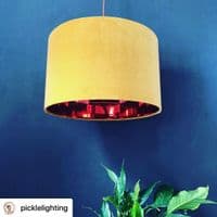 Stick-It ® Mirror Copper with Protective film lampshade making materials