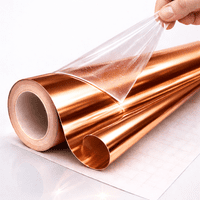 Stick-It ® Mirror Copper with Protective film lampshade making materials