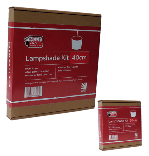 Mixed Trade Kits - 12 x 20cm 12 x 40cm Drum Lampshade Kits