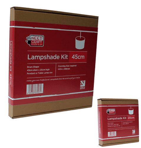 Mixed Trade Kits  -  12 x 20cm 12 x 45cm Drum Lampshade Kits